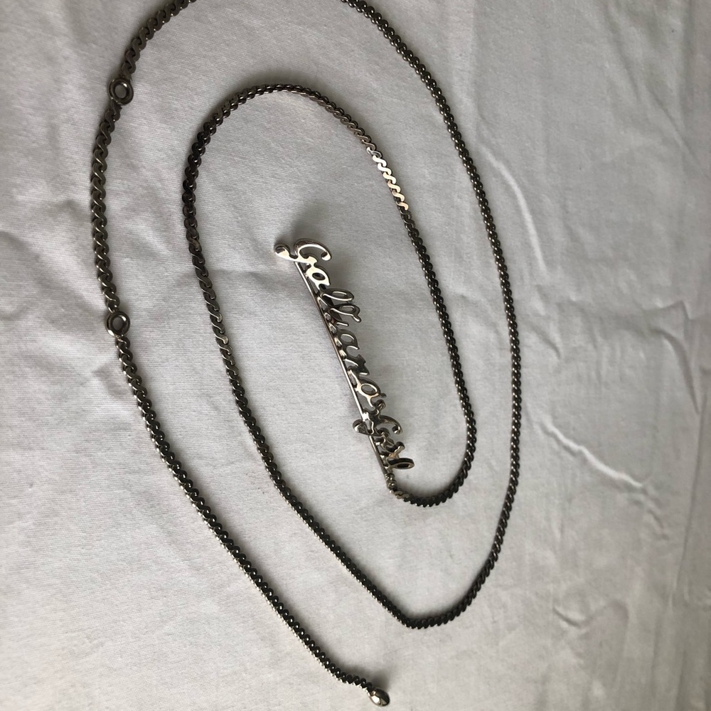 Galliano Girl chain belt (Christian Dior)